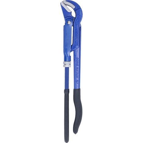 Chiave per tubi – pinze idrauliche temprate – elevata durezza – acciaio inossidabile – rotazione a 45° – punta curva – acciaio al carbonio – bagno – 1,5 pollici