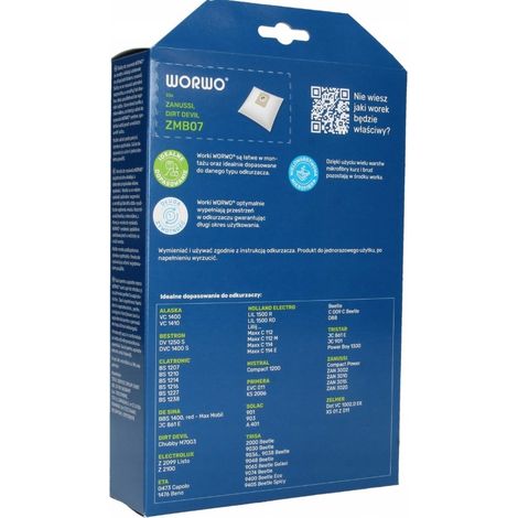 Bolsas para aspiradora Electrolux Mondo E44 E49 EL02 E3 (4 unidades) (1/5)