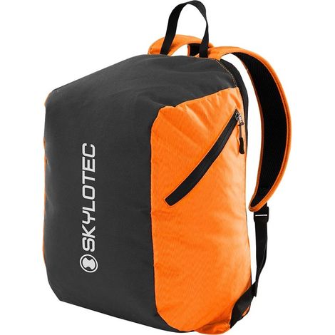 Bolsa para cuerda SKYLOTEC Tank Evo con lona - Negro/Naranja (1/2)