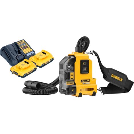 Estrattore universale a batteria DeWalt DWH 161 D2 18 V 0,21 l senza spazzole + 2x batteria ricaricabile 2,0 Ah + caricatore