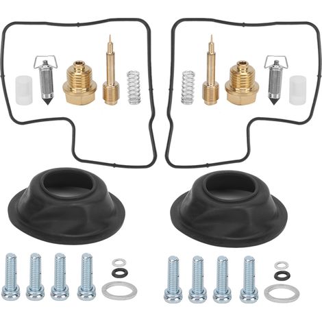 Kit réparation carburateur moto compatible Honda VT1100C Shadow Spirit 1997-2005, kit joint et gicleurs remplacement, pièces détachées motocyclette. (1/5)