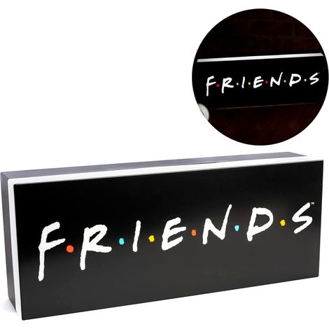 Friends logo tischlampe - led modernes design 16 zoll