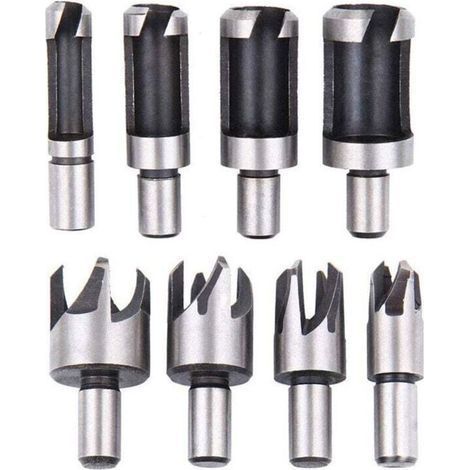 8-teiliges Holzdübelschneider-Set (6 mm/10 mm/13 mm/16 mm), Versailles (1/4)