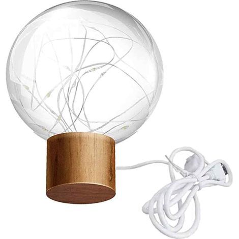 Ampoules décoratives - lumières décoratives dirigéboisUSBBande LED alimentée (1/5)