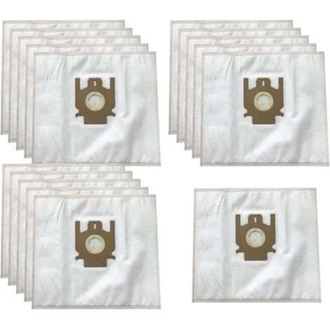 Sacs filtrants à poussière compatibles avec aspirateurs Hoover TYPE H60 H30 H52 ENIGMA TE7 TE70 TEN2400 ARIANNE TELIOS, lot de 10 pièces (1/5)