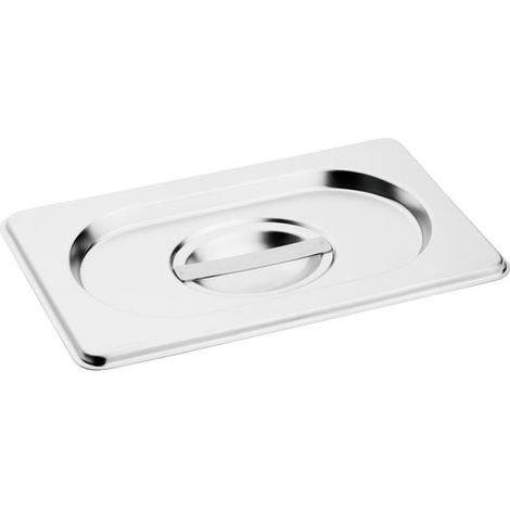 Couvercle Bac Gastro Inox GN 1/4 - Vogue (1/5)