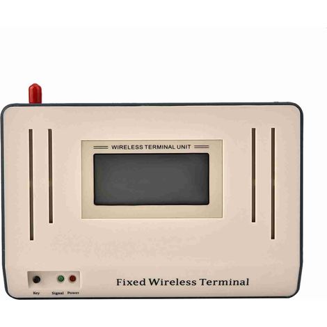 Système d'alarme pour terminal sans fil fixe avec enregistrement téléphonique GSM (quadribande) (1/5)