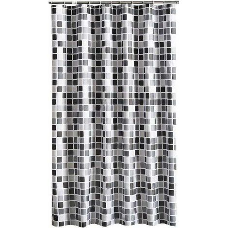 Rideau de -DOUche, rideau de -DOUche imperméable anti-moisissure et antibactérien, 200x200cm (largeur x hauteur)-DOU