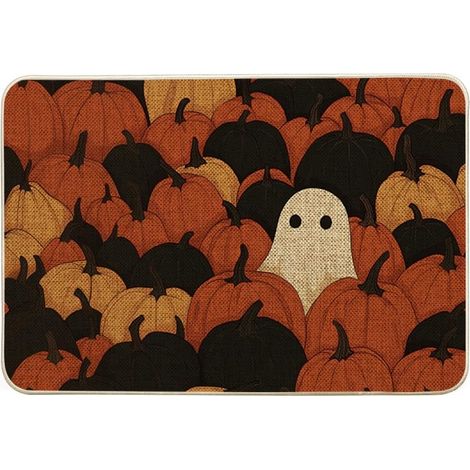 Paillasson Halloween Citrouilles Fantômes 40x60 cm (1/5)