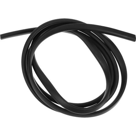 Tür- und Fensterdichtungsstreifen, stoßfeste Dichtungen (schwarz) – 100 x 1,1 x 0,7 cm – Schwarz (1/2)