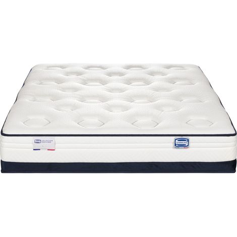 Matelas L'INEDIT 160x200, ressorts ensachés, ferme, H27 (1/4)