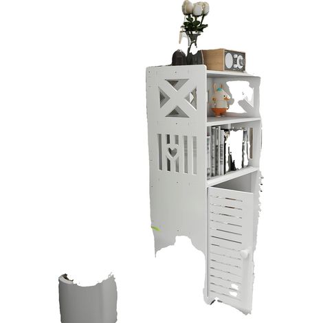 Mobile contenitore, design moderno, versatile, BIANCO (1/2)