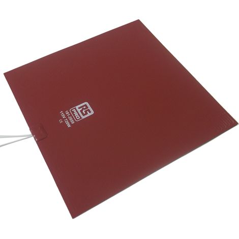 Tapis chauffant en silicone Rectangle RS PRO, 115 V c.a., 720 W, 305 x 305mm ( Prix pour 1 )
