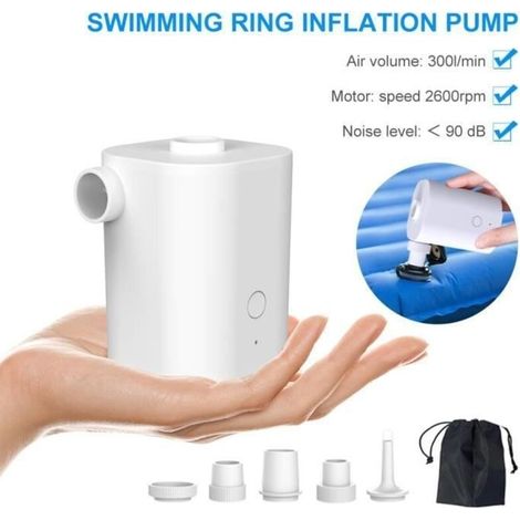 Cordless Air Pump - 300L/min, for Air Mattresses and Inflatable Pools (1/4)