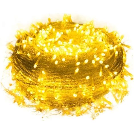Lichtgirlanden - Wasserdicht - 300 LEDs - Weiß - Gelb - 8 Modi