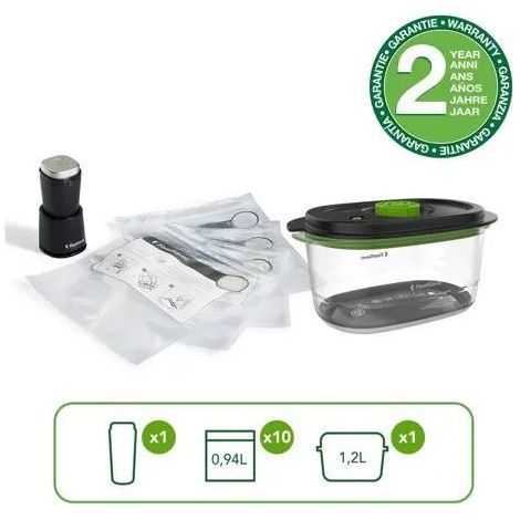 Foodsaver VS1199X apparecchio per sottovuoto nero e argento