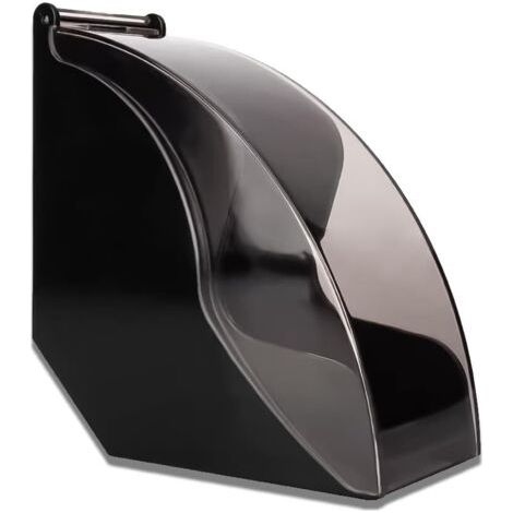 BUNTHAUS Porte-filtre à café - Distributeur de papier avec couvercle anti-poussière - Pour filtres 1 et 2 et 4 V60 et filtre à café conique (noir) (1/5)