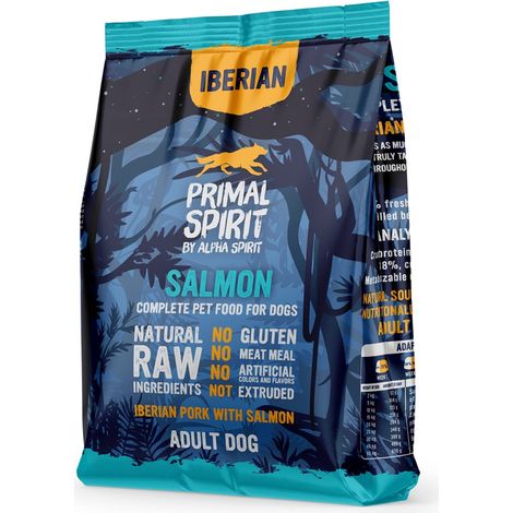 Primal Spirit Trockenfutter für ausgewachsene Hunde 1-kg-Packung – Lachs 1 kg