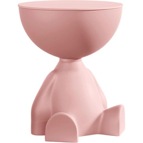 Table basse compacte avec rebord, table d'appoint décorative pour salon, salle de bain, bureau, terrasse (1/5)
