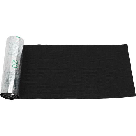 Protecteur de Canapé Anti-Griffures Chat Adhésif Noir Polyester 40cmx2m Couverture Meuble (1/4)