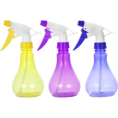 3 Bouteilles Pulvérisateur 250 ML Plastique Petit Arrosoir pour Plantes Fleurs Intérieur (Couleur Aléatoire) (1/3)
