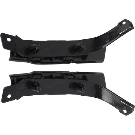 1 paire de supports de pare-chocs 51117116667, résistants aux rayures, noirs, compatibles avec X5 2004-2006 (1/5)