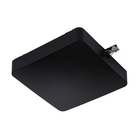 Paulmann URail alimentación eléctrica negra 22,7 cm