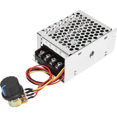 Contrôleur de vitesse pour moteur CC PWM 9-55 V, interrupteur régulateur de vitesse pour moteur haute puissance (1/5)