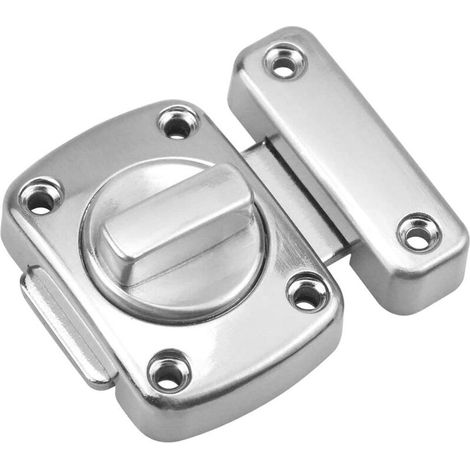 Loquet Porte Petit Serrures Verrouillage Porte de Sécurité Verrous en Alliage de Zinc Loquet pour Porte Salle de Bains Chambre Toilette