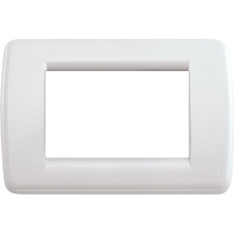 VIMAR - 16763.04 Placca Rondo 3M bianco Idea