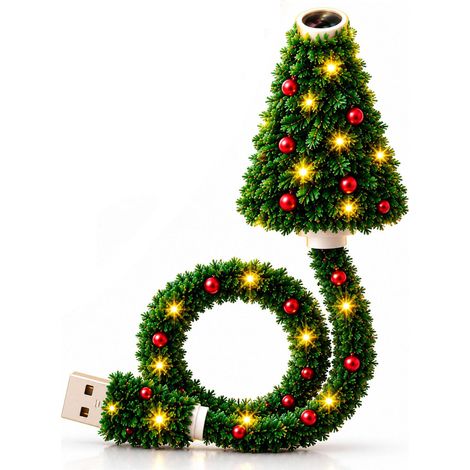 USB-HD-Lichtprojektor für den Weihnachtsbaum, sofort einsatzbereit, mit 6 festlichen Szenen und LED-Mustern für die weihnachtliche Innendekoration. (1/4)