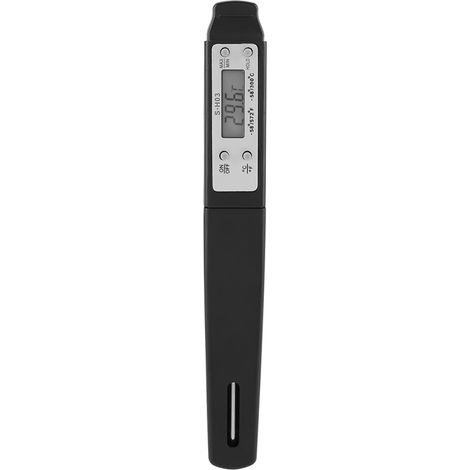 Thermomètre Numérique Instantané pour Cuisine, BBQ et Viande - Sonde Noire (1/2)