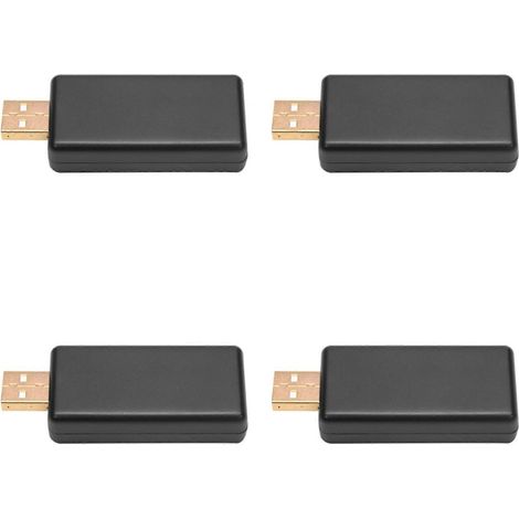 Boîtier adaptateur d'interface de sortie vidéo 4X USB vers CVBS RCA se connecte à un appareil d'affichage multimédia radio Android (B) (1/4)