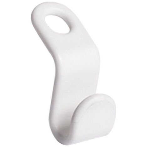 BUNTHAUS 62 Pièces Crochet pour Cintres gain de Place Crochet de Connexion de Cintre, Mini Cintres en Cascade Organisateur pour la Penderie Super pour un gain de place dans son dressing (blanc) (1/5)
