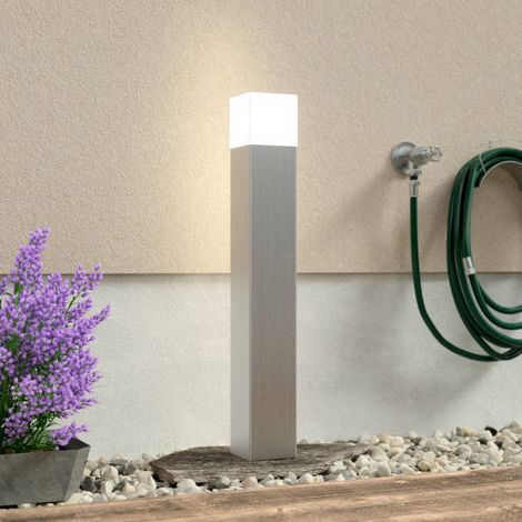 [GEBRAUCHT] B-Ware LCD Wegeleuchte Linus Gartenleuchte Pollerleuchte LED Außenlampe Edelstahl 85cm (1/2)