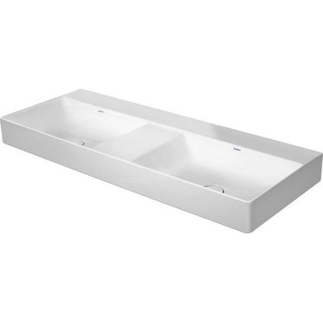 DURAVIT 23531200791 Lavabo double, meuble-lavabo encastré DuraSquare 1200 mm (1/4)