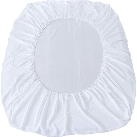 Wasserdichter Matratzenschoner 140 x 200 cm, Bezug aus Bambusfaser, atmungsaktiv, hypoallergen, milbenhemmend, antibakteriell, ultraweich (1/4)