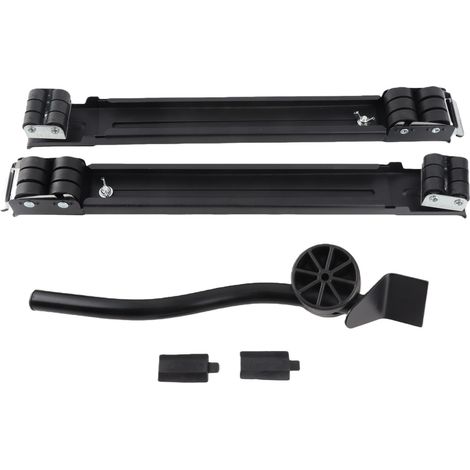Base con Ruedas para Electrodomésticos, Ajustable 45-70cm y Carga 300kg, Fácil Movimiento con Palanca – Ideal para Lavadoras y Neveras en el Hogar (1/5)