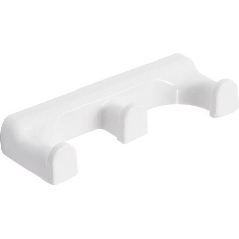APPENDI ABITO / ACCAPPATOIO SERIE 'LINEA' Linea Bianco - cm 20 x 7 x h.3