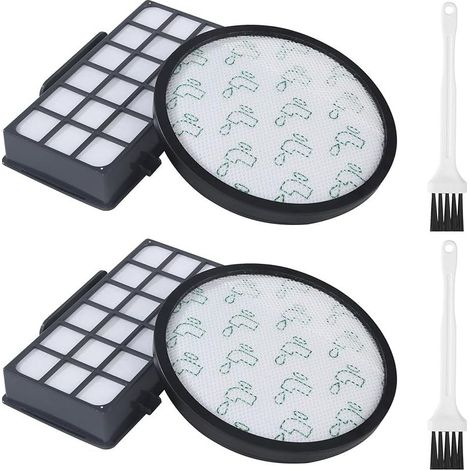 2Lot Filtres pour Rowenta X-Trem Power Cyclonic RO69xx RO72xx,Filtre de Rechange Accessoires ZR006001,Filtre Aspirateur pour Rowenta Silence Force Cyclonic RO6962 RO6963 RO6971 RO6984 (1/5)
