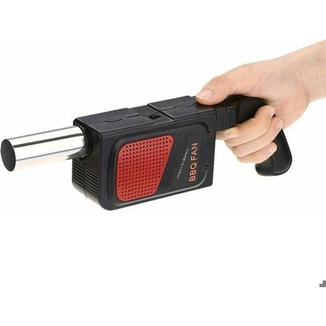 Soffiatore elettrico portatile per barbecue con ventola, attivazione del fuoco all'aperto, etichetta per utensili da cucina (1/4)