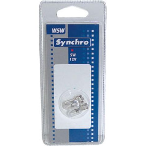 10x ampoules temoin sans culot W5W 12V 5W