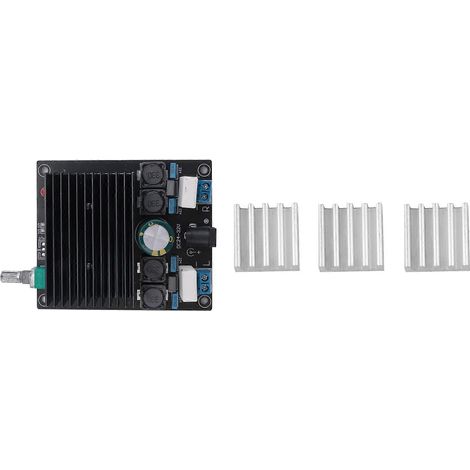 Bestücktes Leiterplattenmodul für TDA7498 Class D 100W + 100W Subwoofer-Verstärker mit 50 Mini-Aluminium-Kühlkörpern (9 x 9 x 5 mm) (1/5)