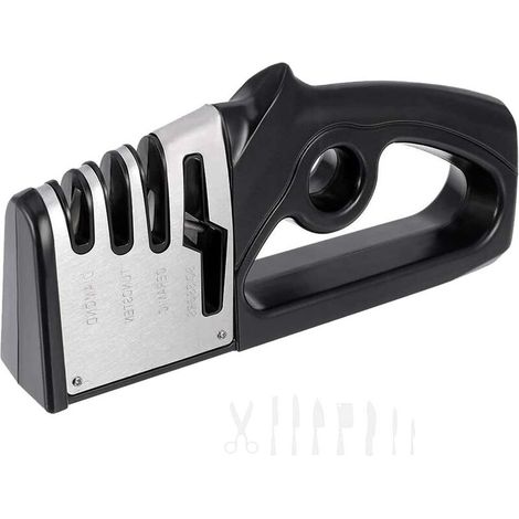 Diamond Tungsten Steel Knife Sharpener, Ceramic Knife Sharpener, Make Stainless Steel Kitchen Knives, Sharper Scissors, Suitable for Professional Chef or Cook (1/5)