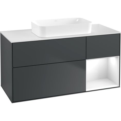 Villeroy & Boch armoire sous lavabo Finion F71 F711GFHG (1/2)