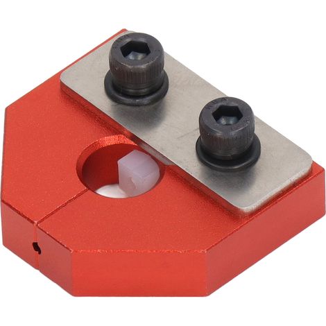Connecteur de soudage à filament avec capteur 1,75 mm en alliage d'aluminium, accessoire pour imprimante 3D rouge (1/5)