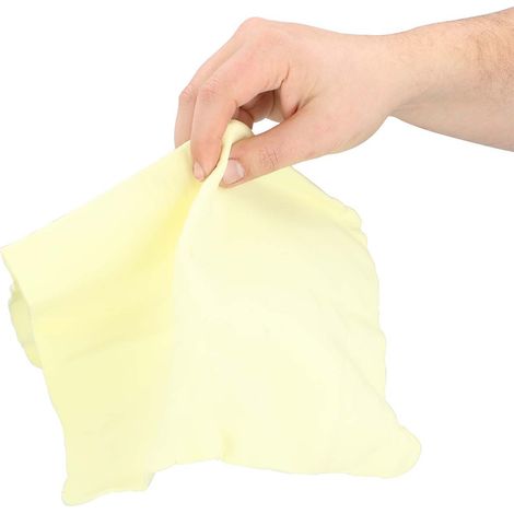 Chamois Magique DUNLOP 36x27cm - Chiffon Haute Absorption, Nettoyage Sans Traces, Réutilisable & Durable, Auto, Moto & Vélo (1/3)