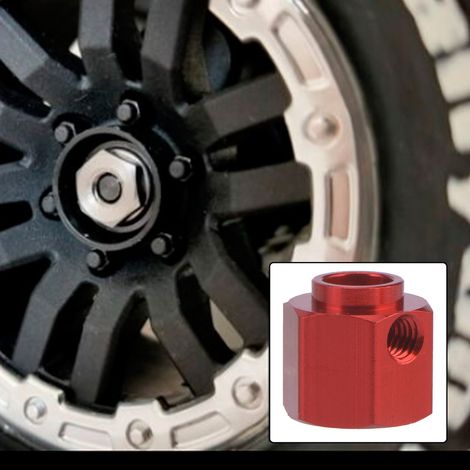 Jeu de 4 élargisseurs de moyeux en aluminium pour TRAXXAS TRX-4 1/10, adaptateur d'essieux élargi (9mm) pour améliorer la stabilité (1/4)