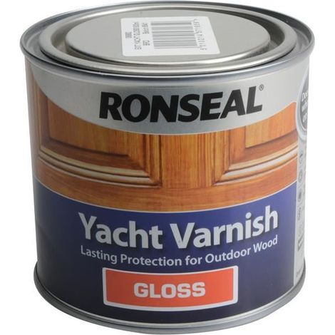 Ronseal Exterior Yacht Varnish Gloss 500Ml