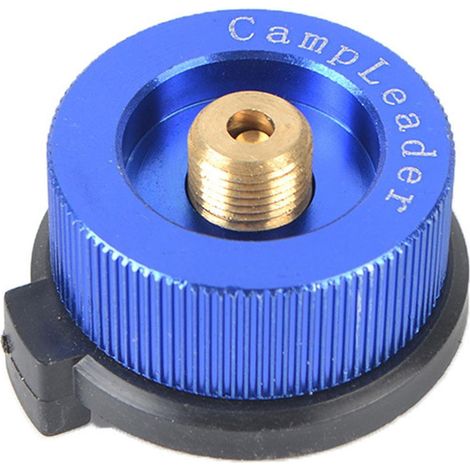 Campingkocher-Adapter für Butangaskartusche, Lindal-Ventil, Propangasflasche